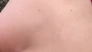 Public river access creampie quickie