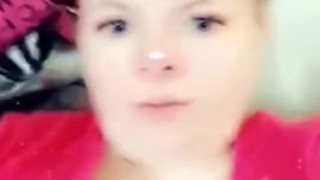 Pink top titty tease
