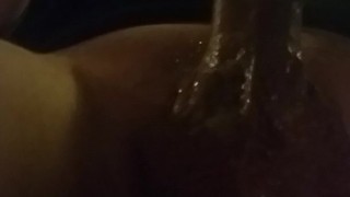 Fucking my cock with pocket pussy
