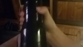 Fucking my cock with pocket pussy