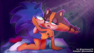 Sonic Porn - Sonic Fucks Sticks the Badger