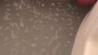 Bath time tease