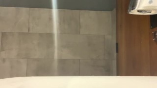 Black Bull Whips out his Massive Cock in Starbucks bathroom - Yang
