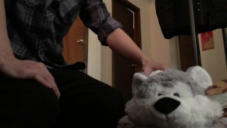 I turn the dog into a therapy dog for my students during final