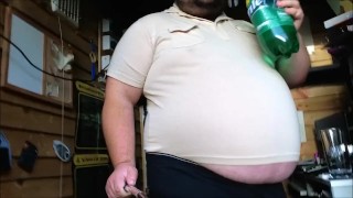 Bananas and sprite selfie stick test