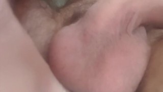 Moaning after inserting in my ass the prostate vibrator I use for cumming
