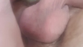 Moaning after inserting in my ass the prostate vibrator I use for cumming