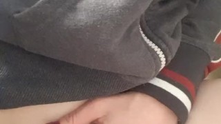 Becoming Shy While Filming Me Needing to Pee [With Relief]