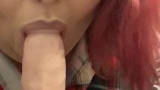 Sucking cock