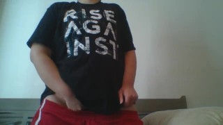 ftm clothed masturbation