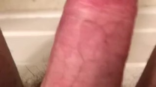 Daddy’s Semi Hard Cock!!