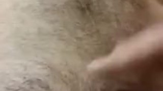 Handjob in the bathroom