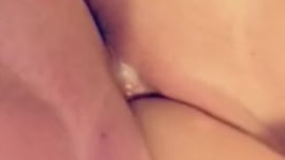 Horny Girl Dripping In Cum