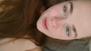 Turning Myself on by Deep Throating my Bad Dragon Dildo