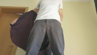 Me stripping, getting it hard and cuming