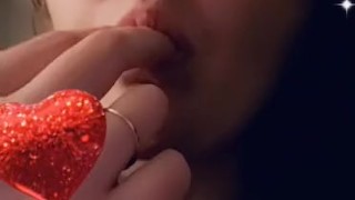 Finger Fucking my Little Mouth
