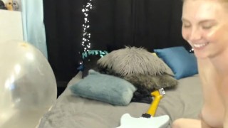 First Time Big Toy Anal Live Show