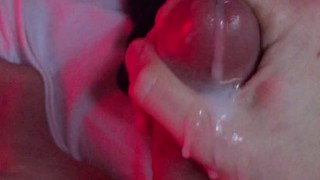 Precum Solo Jerk With Huge Load