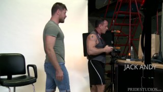 MenOver30 Gay Daddies Play with Cock Ring During Photoshoot