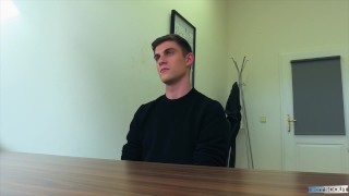 DIRTY SCOUT 178 - Dark Haired Hunk Scared To Ask For A Raise But Ain't Scared to Take It Up The Ass