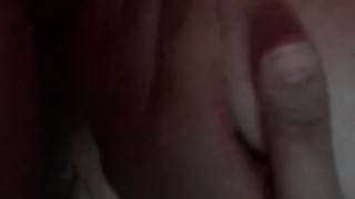 Amateur titfucking - blowing a load on my girlfriends big beautiful tits