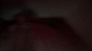 Amateur titfucking - blowing a load on my girlfriends big beautiful tits