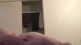 Autumn Fucking Her Ass With 14 inch Dildo