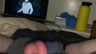 Zoinks!! Huge Cock Solo Masturbation