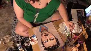 Boobs Ross - Hugh Laurie Speedpaint 2