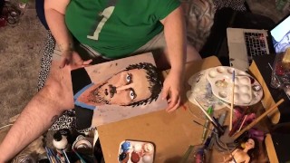 Boobs Ross - Hugh Laurie Speedpaint 2
