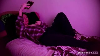 Twink Ignores and blindfolds you while masterbating