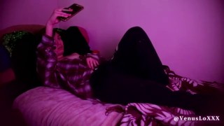 Twink Ignores and blindfolds you while masterbating