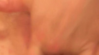 Rubbing lotion on my bald pussy after shaving it