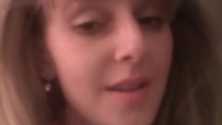 .Strips and Gets Into Bed Before Masturbating