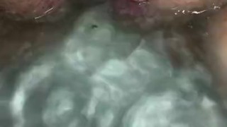 Pee in panties orgasm