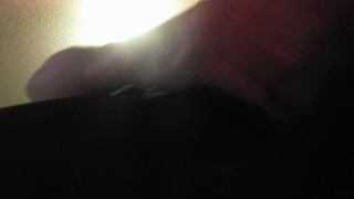 POV morning cumshot
