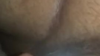 Dildo fucking my pussy.