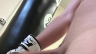 Casual WANK in the GYM ** PART 2 **