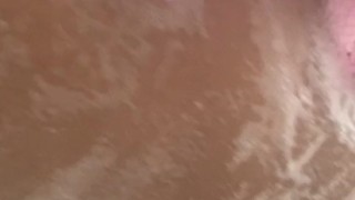 Soapy Shower Tease Before Work