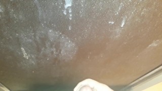 Strong cum of sexy boy