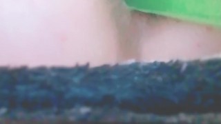 Fucking myself in the pussy and ass. Double penetration. Came so hard
