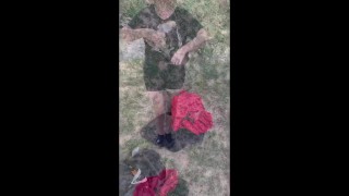 Amateur Couple Nude Hiking and Fuck Nude Beach