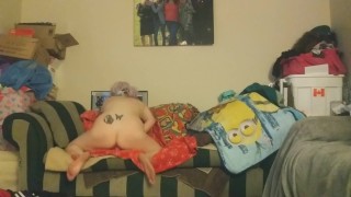 Fucking my toy amateur newbie wig