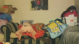 Fucking my toy amateur newbie wig