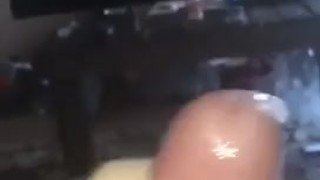 Slow motion POV cum shot