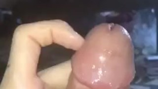 Slow motion POV cum shot