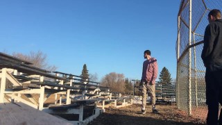 Caught in public playing with boyfriends dick