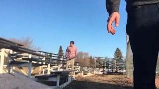 Caught in public playing with boyfriends dick
