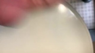 Airplane Cum - Mile High Jerk Off - Plane Bathroom Masturbating