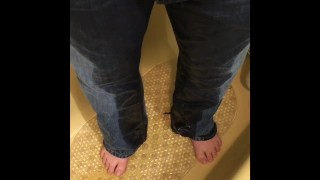 Bathtub Jeans Soaking